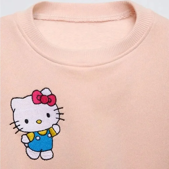 Zara Hello Kitty & Friends Pink Sweatshirt and Sweatpants - Picture 2 of 8